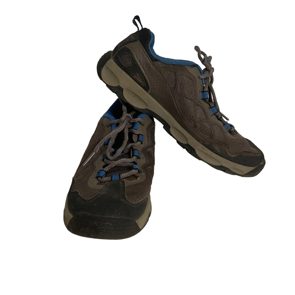 Merrell Chameleon‎ Low 2.0 Boys Hiking Shoes Brown Blue MK261300 Size 5M - Picture 2 of 10